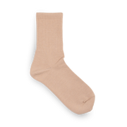 Plain Long Socks in Cream