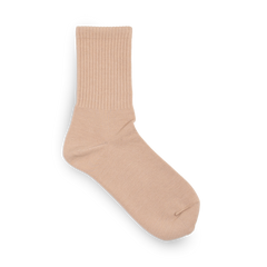 Plain Long Socks in Light Grey