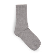 Plain Long Socks in Light Grey