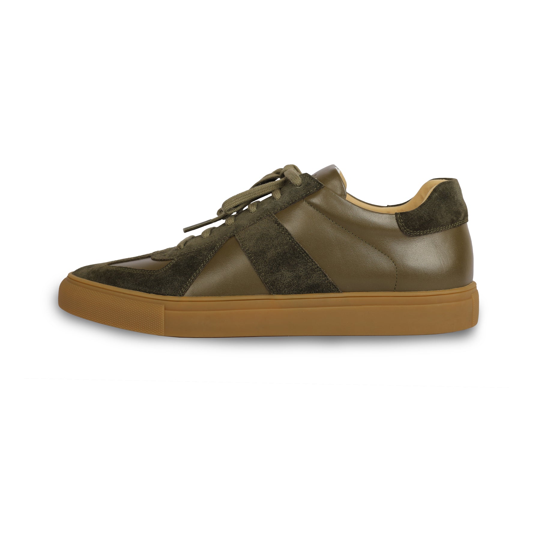 The German Army Trainer in Olive – Rileys Jakarta