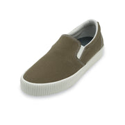 The Slip On Canvas in Olive