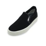 The Slip On Canvas in Black