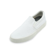 The Slip On Canvas in White