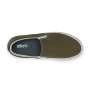 The Slip On Canvas in Olive